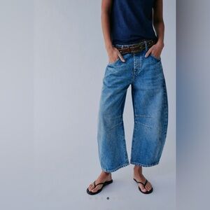Free people barrel Jeans
